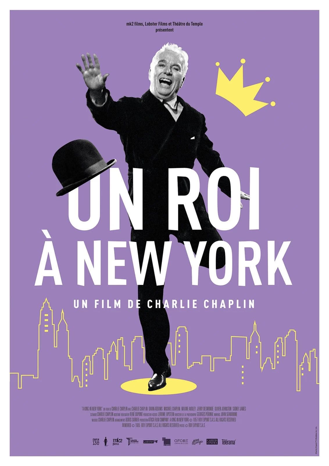 Un Roi à New York - Cover