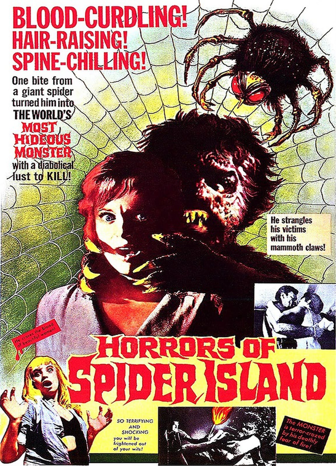 Horrors of Spider Island - Cover