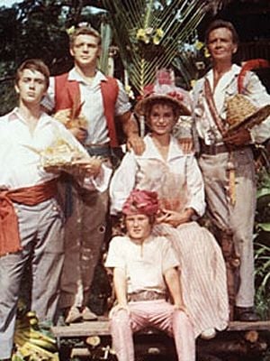 Les Robinsons des mers du sud - Cover