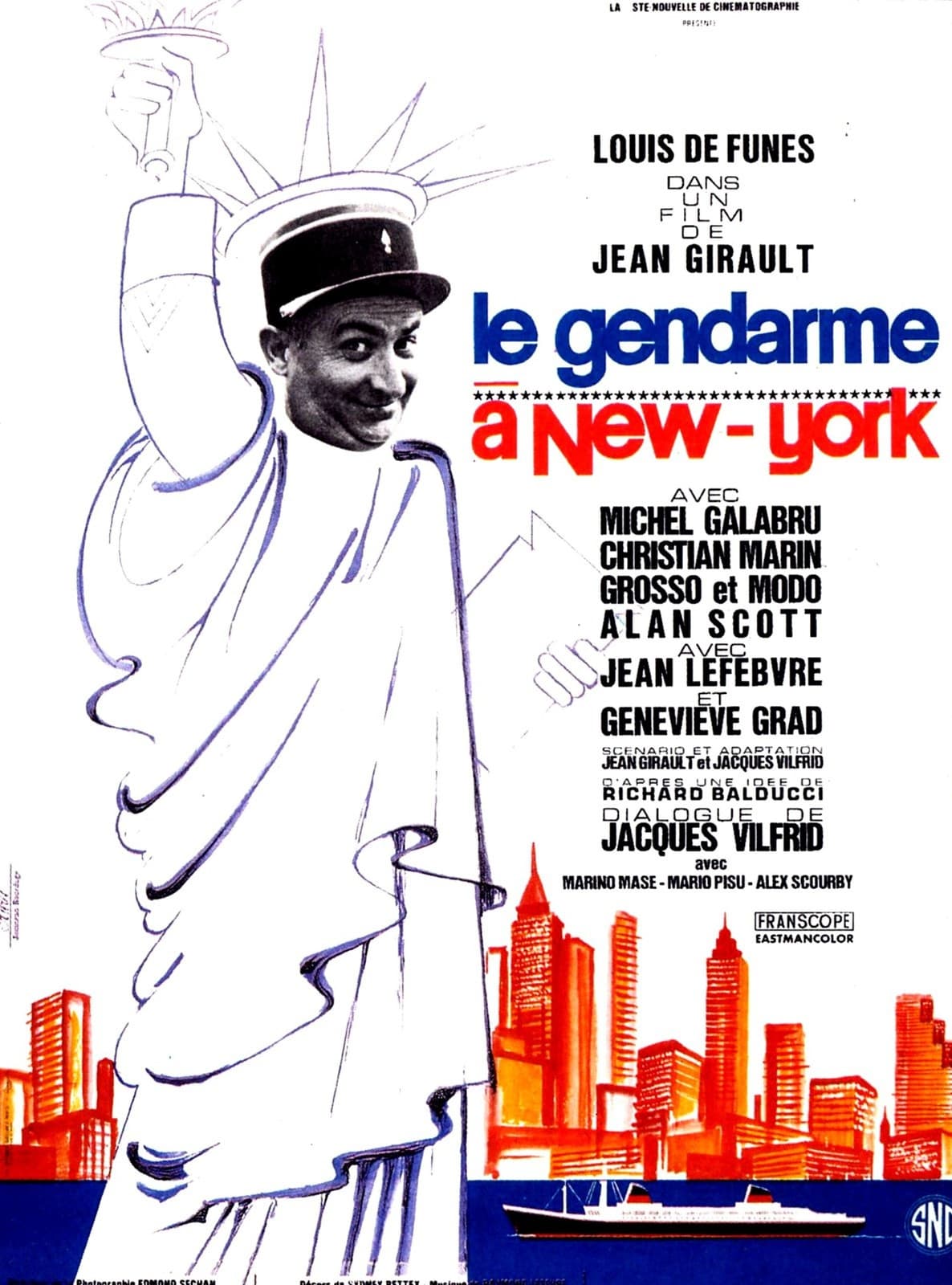 The Gendarme in New York - Memory Image