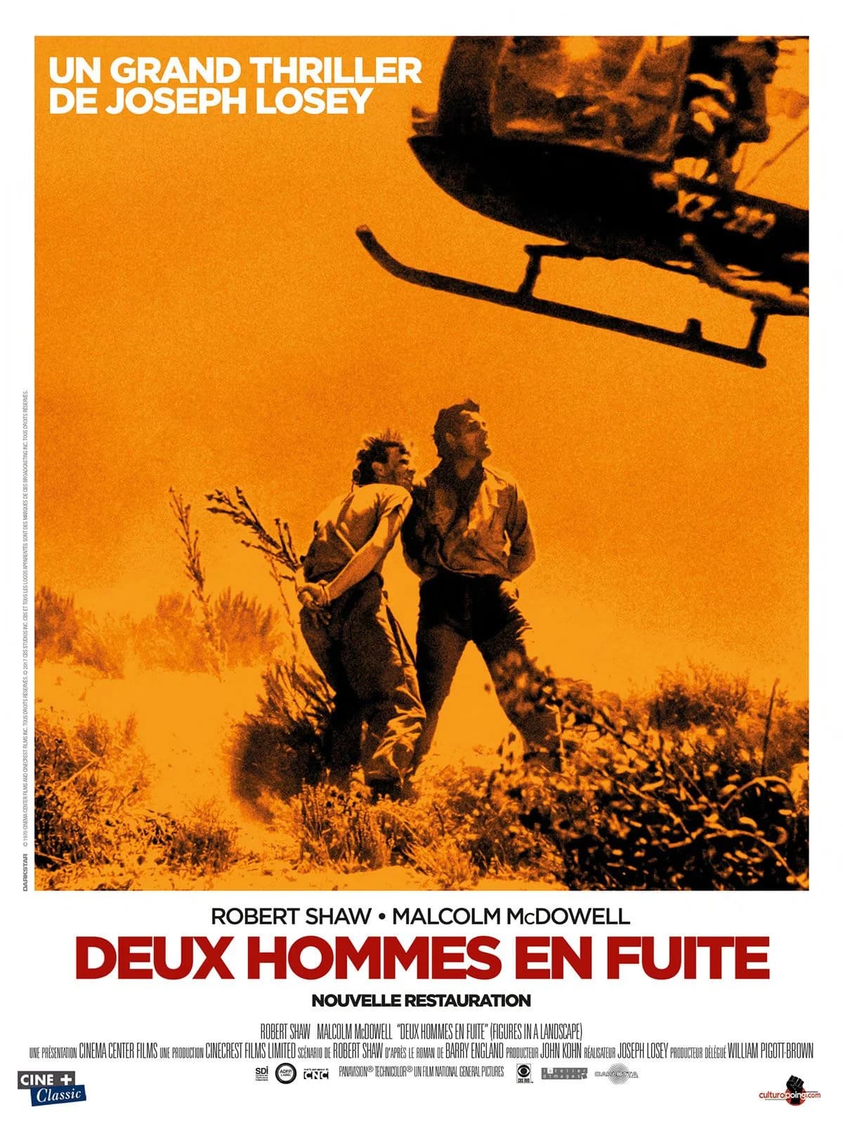 Deux hommes en fuite - Cover