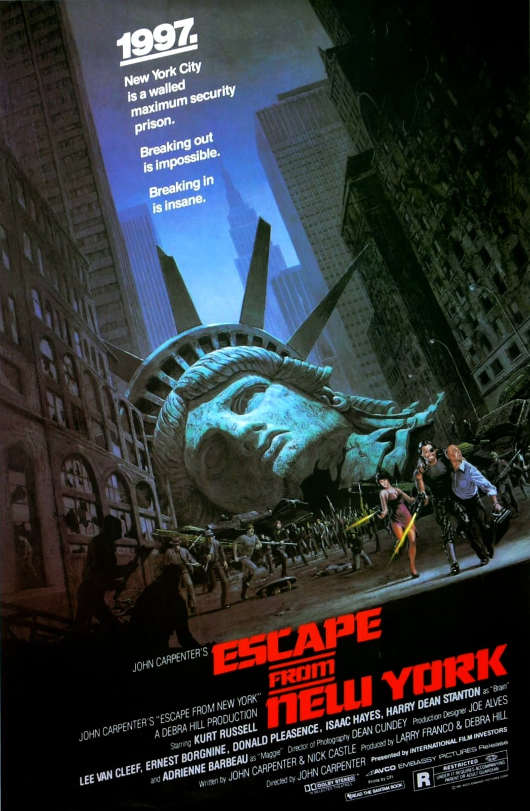 Escape from New York - Cover