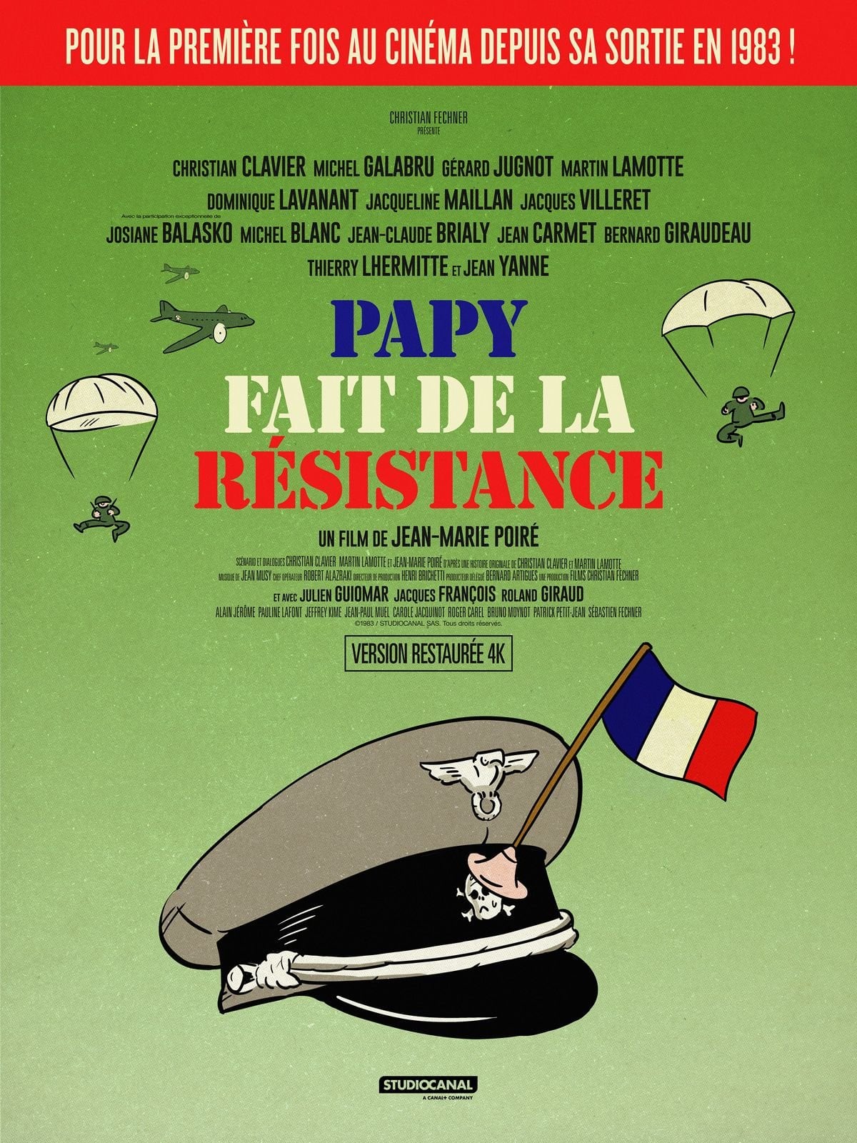 Papy fait de la résistance - Cover