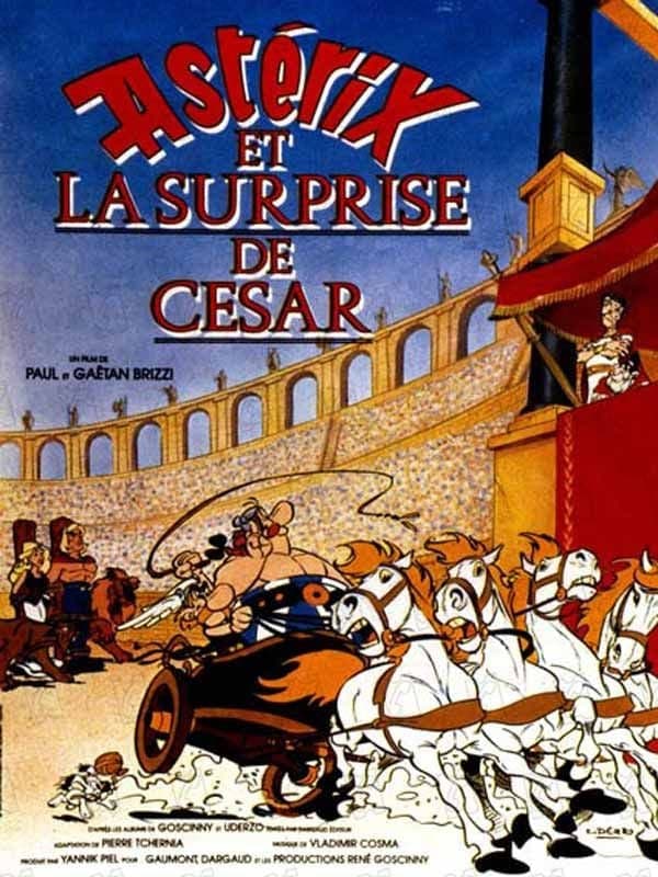 Astérix et la surprise de César - Cover