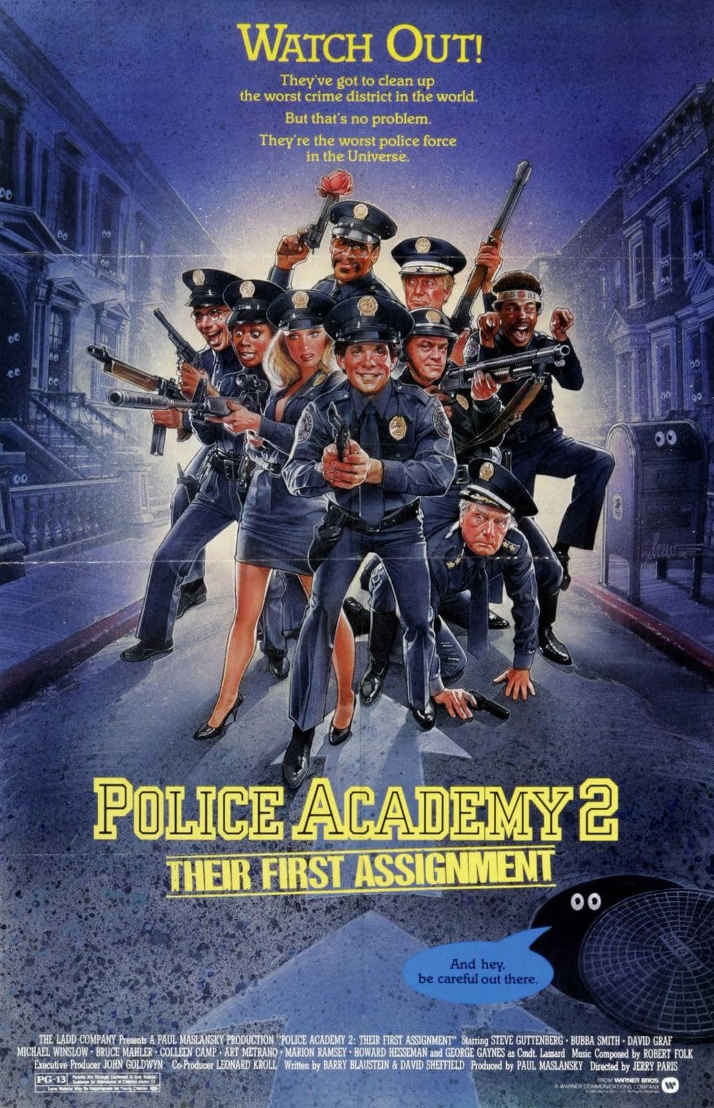 Police Academy 2: Their First Assignment - Cover
