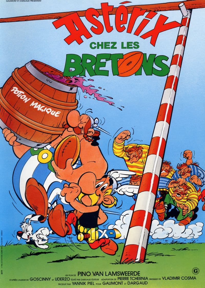 Asterix in Britain - Cover