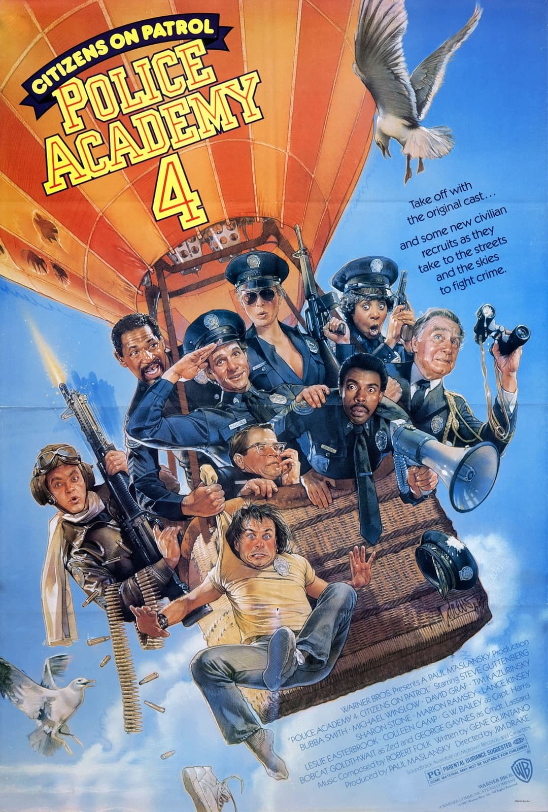 Police Academy 4: Citizens on Patrol - Cover