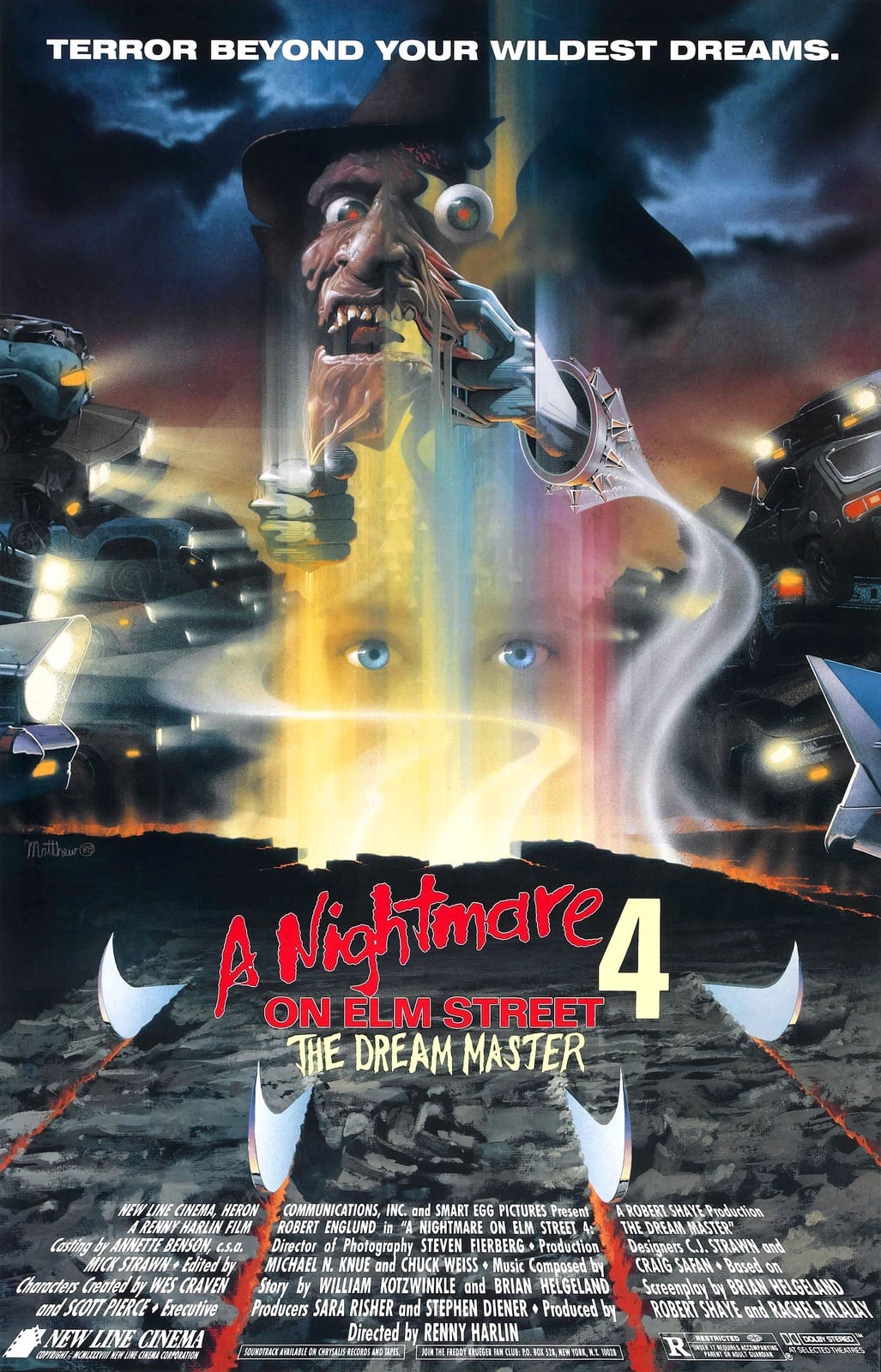 A Nightmare on Elm Street 4: The Dream Master - Cover