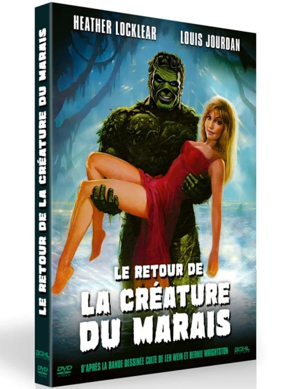 Le Retour de la créature du marais - Cover