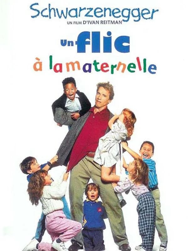 Un flic à la maternelle - Cover
