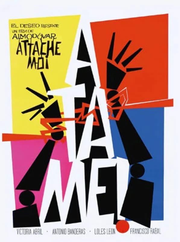 Attache-moi ! - Cover