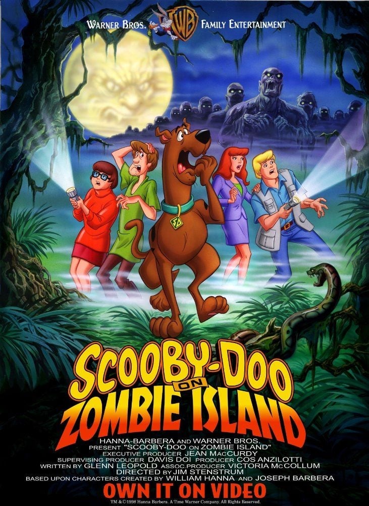 Scooby-Doo sur l'île aux zombies - Cover