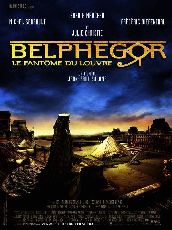 Belphégor, le fantôme du Louvre - Cover