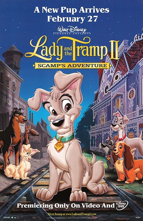 Lady and the Tramp II: Scamp's Adventure - Cover