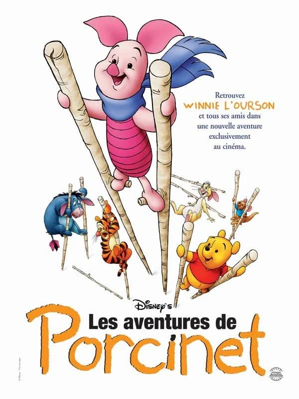 Les Aventures de Porcinet - Cover