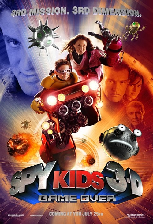 Spy Kids 3-D: Game Over - Cover