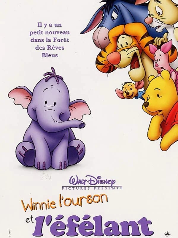 Winnie l'ourson et l'Efélant - Cover