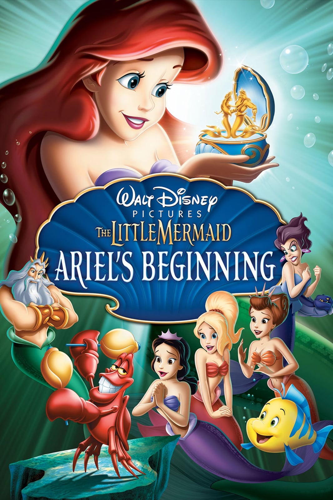 The Little Mermaid: Ariel's Beginning - Cover
