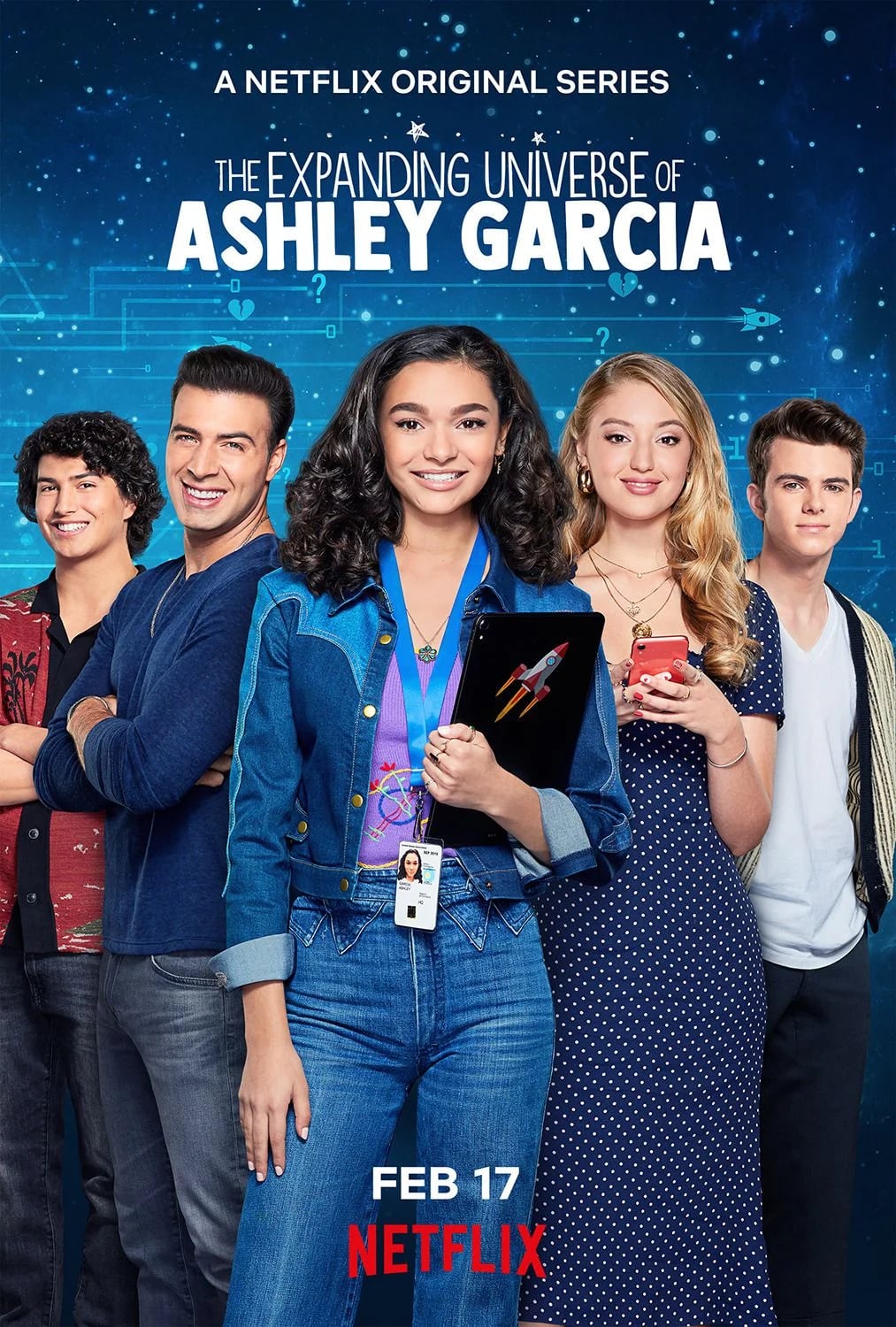 L'Univers infini d'Ashley Garcia - Cover