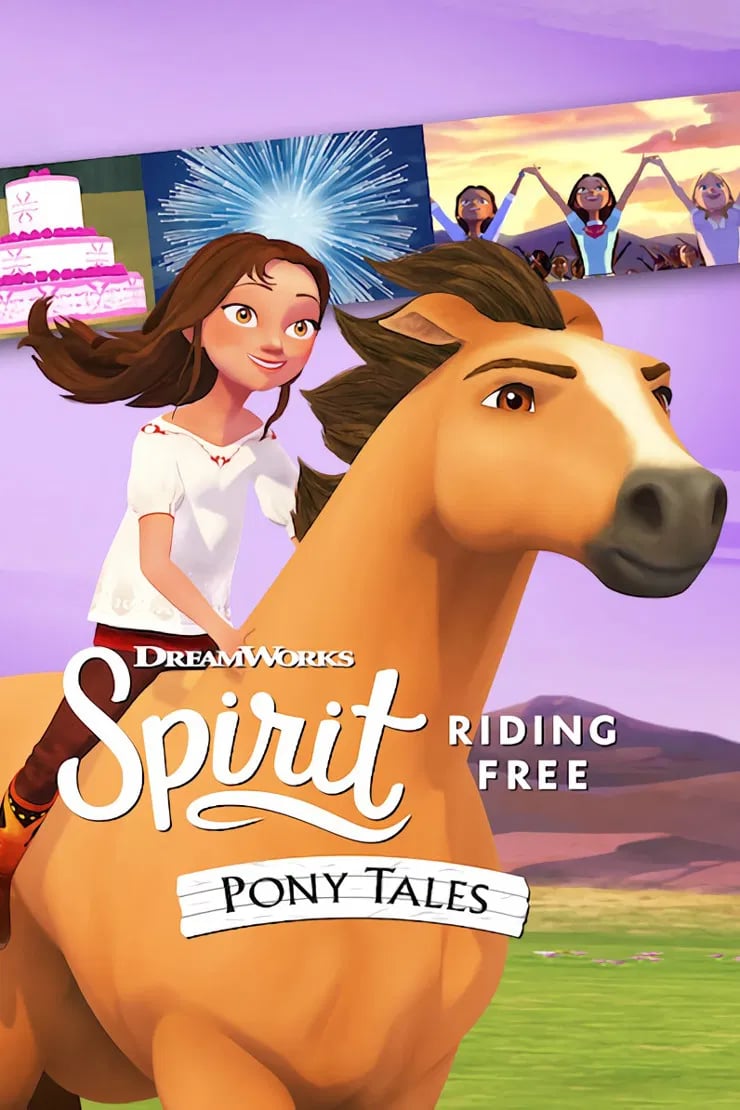 Spirit Riding Free: Pony Tales - Cover