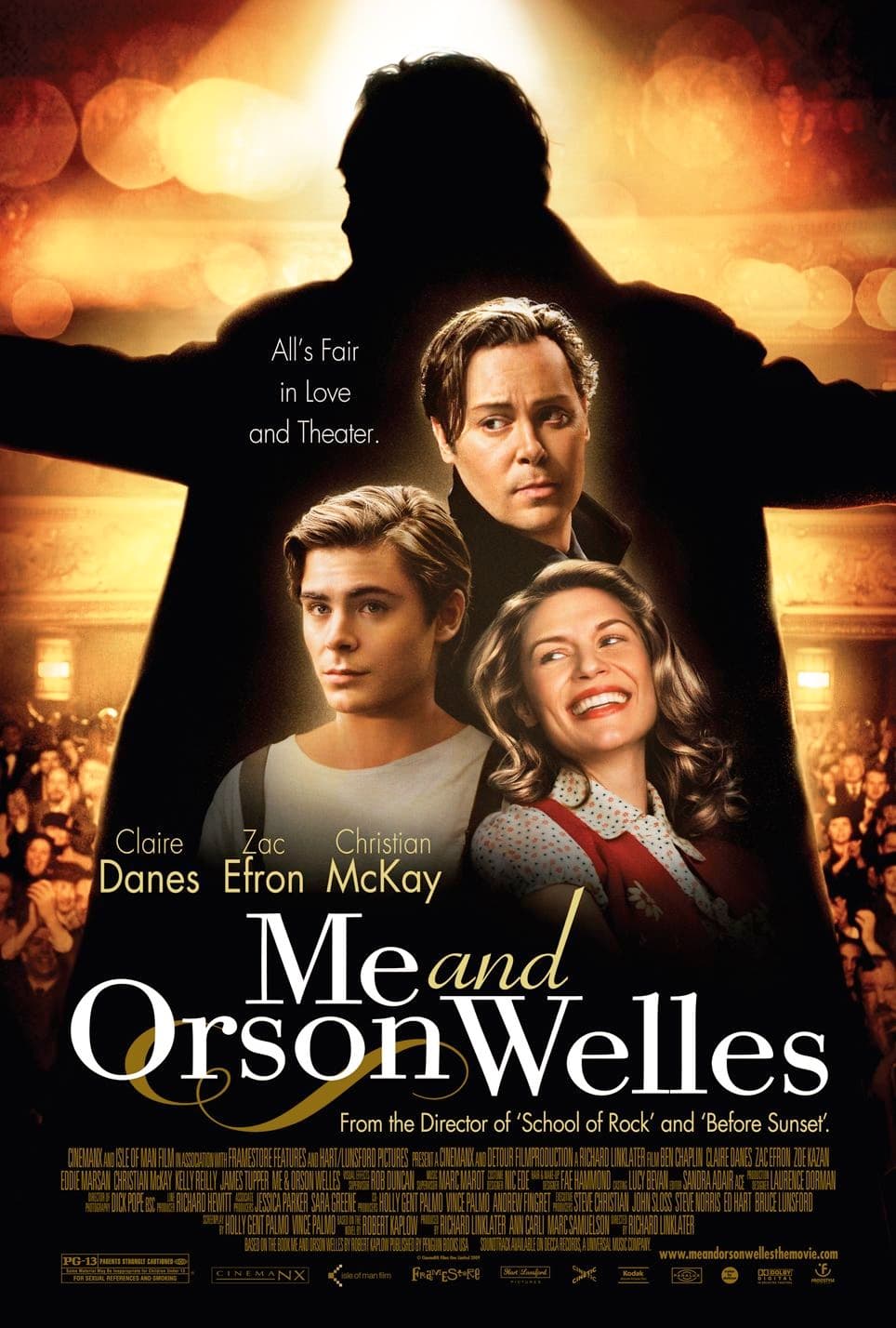 Me and Orson Welles - Cover