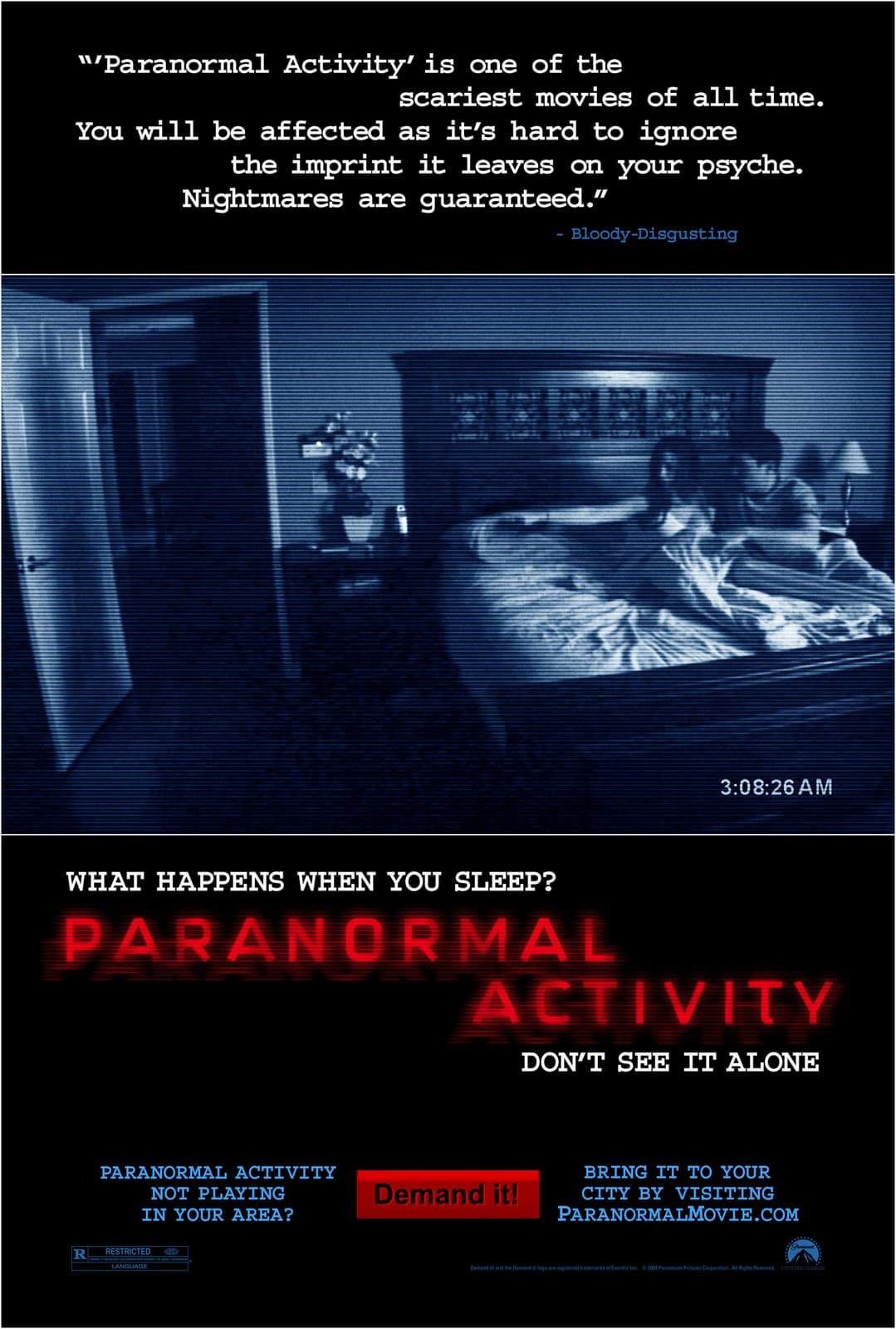 Paranormal Activity - Cover