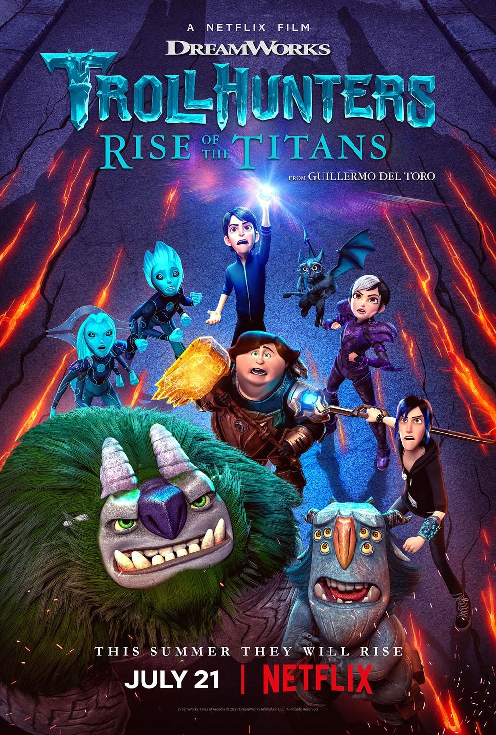 Chasseurs de Trolls : Le réveil des Titans - Cover