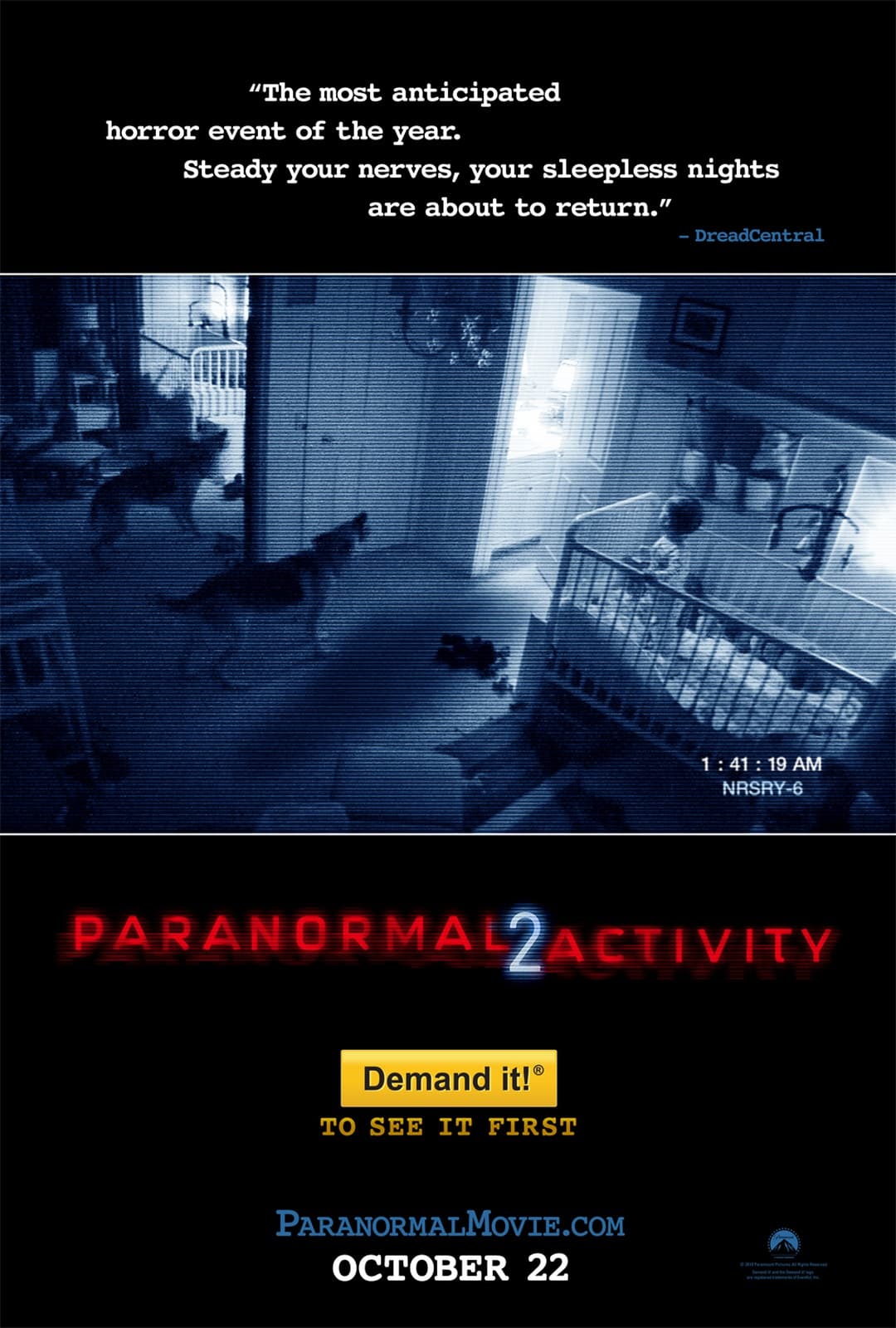 Paranormal Activity 2 - Cover