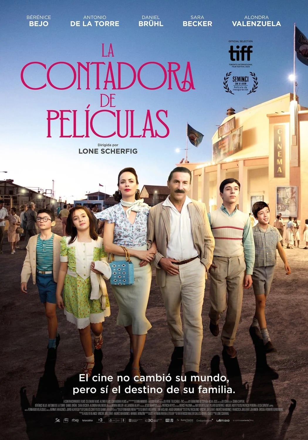 La contadora de peliculas - Cover