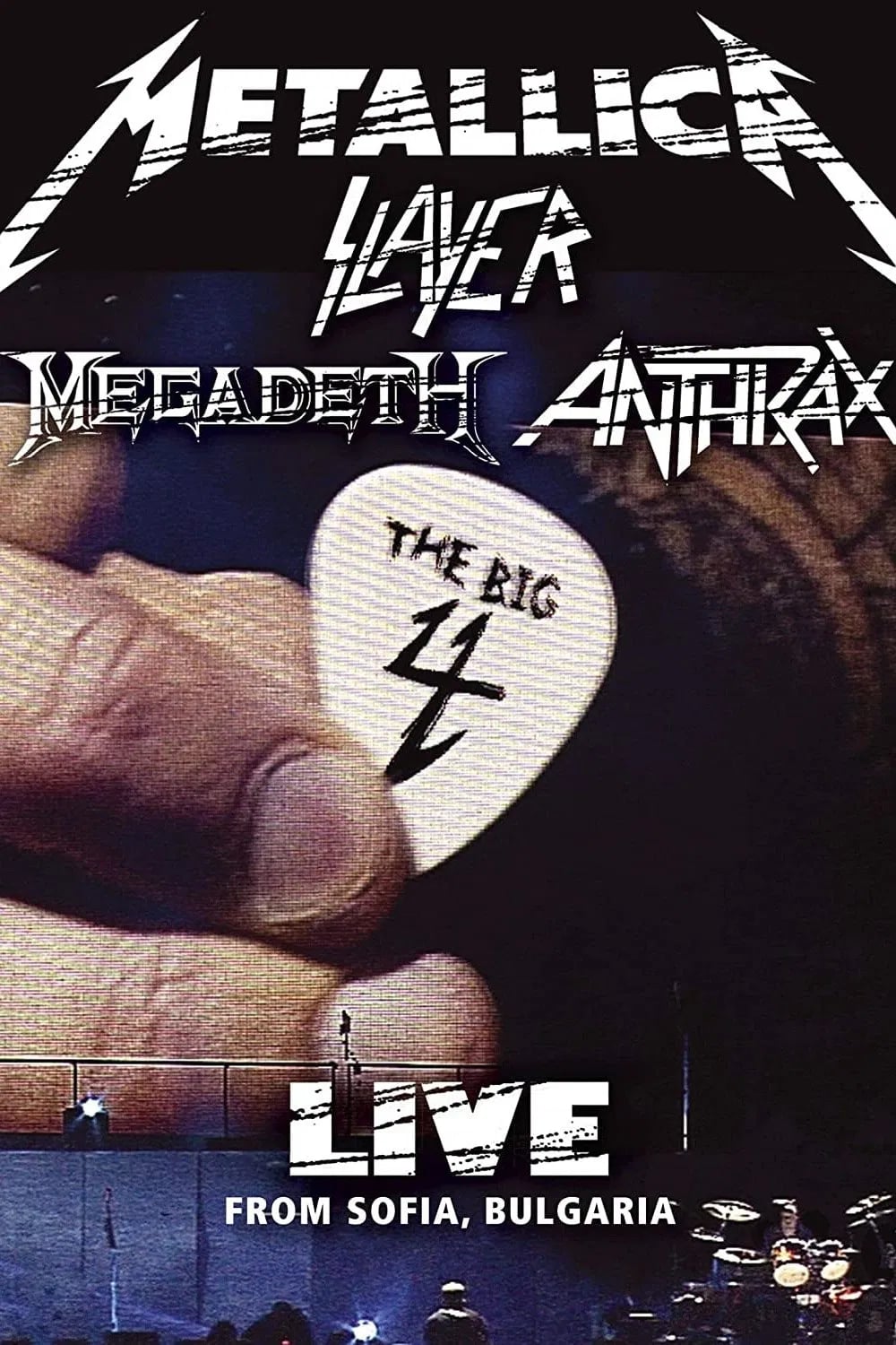 The Big Four: Live in Sofia - Cover