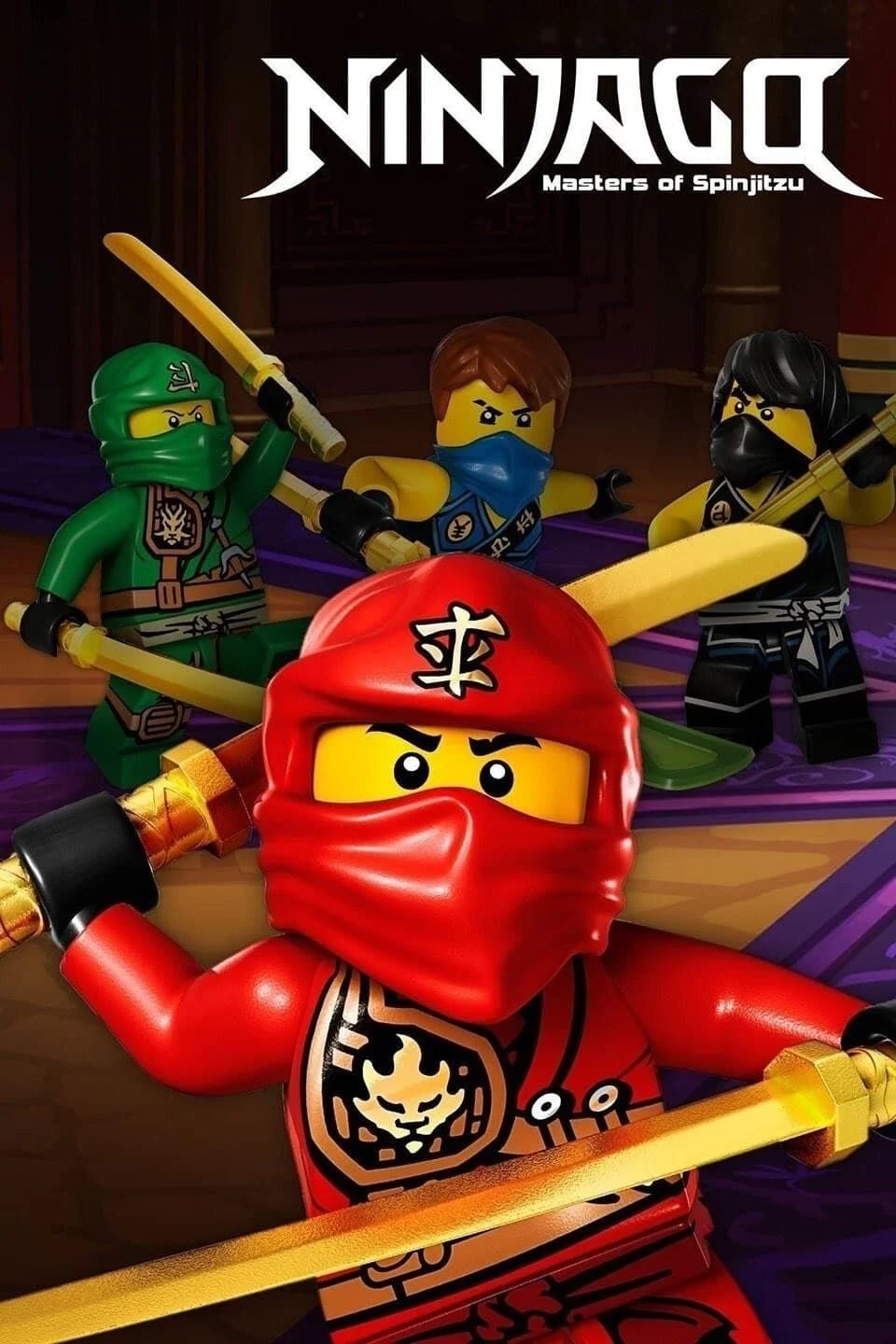 Ninjago : Les Maîtres du Spinjitzu - Cover