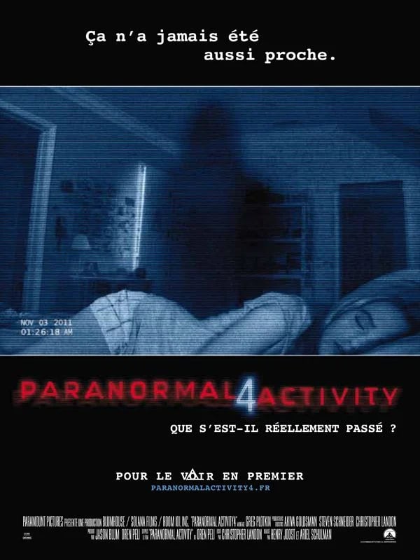 Paranormal Activity 4 - Cover