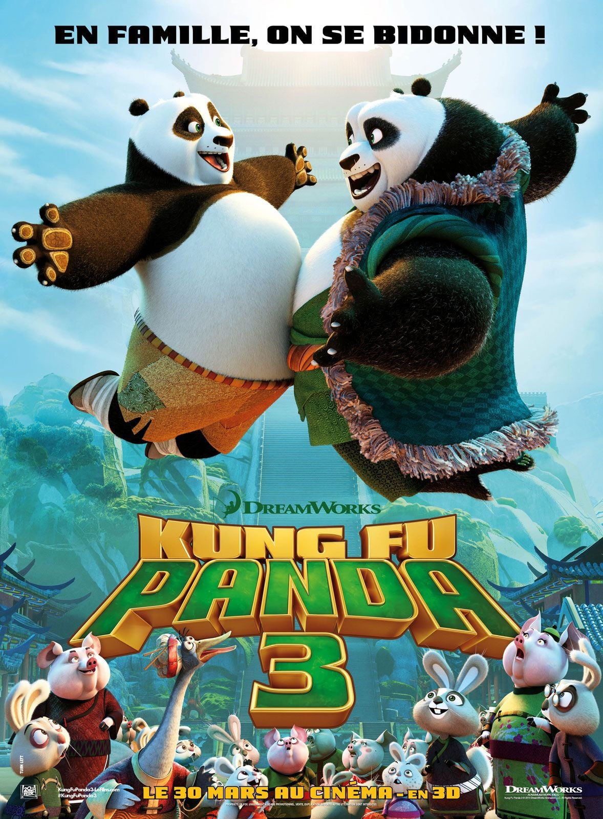 Kung Fu Panda 3 - Cover
