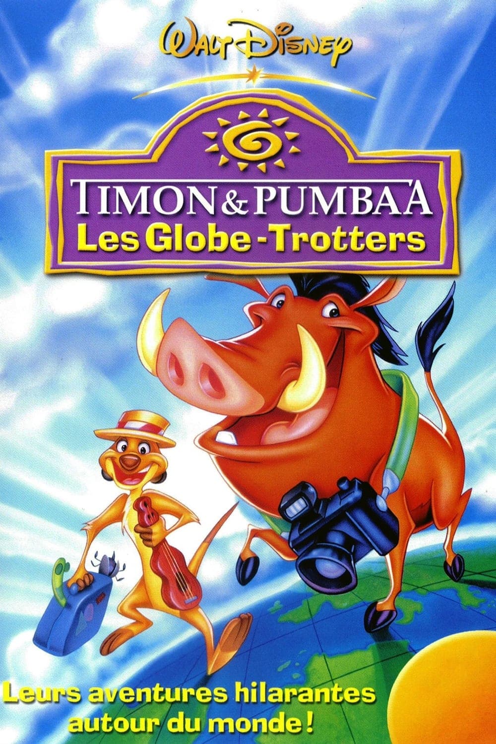 Timon et Pumbaa - Les globe-trotters - Cover