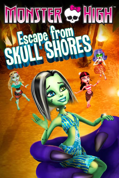 Monster High: Escape from Skull Shores - Cover