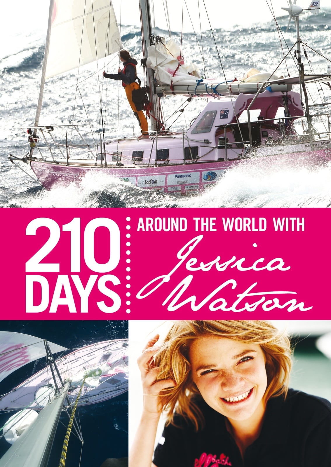210 Days – Around The World With Jessica Watson - Cover