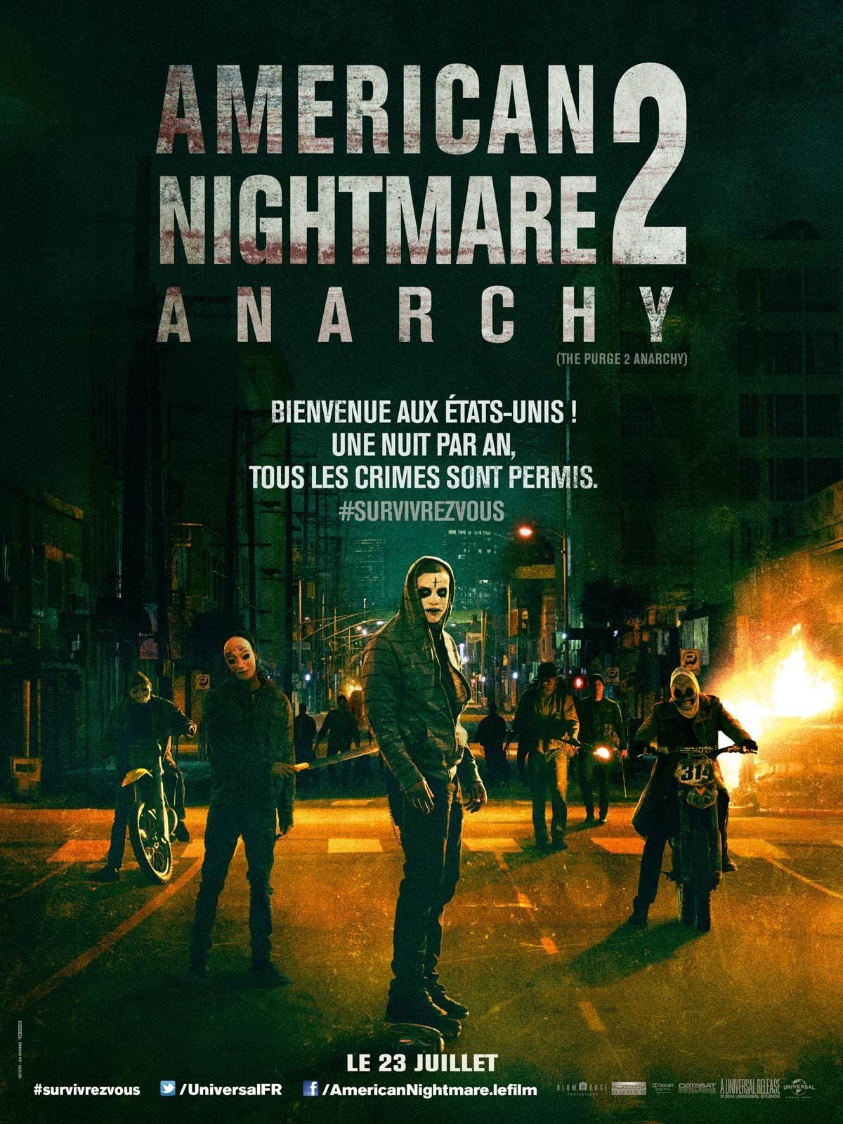 American Nightmare 2 : Anarchy - Cover
