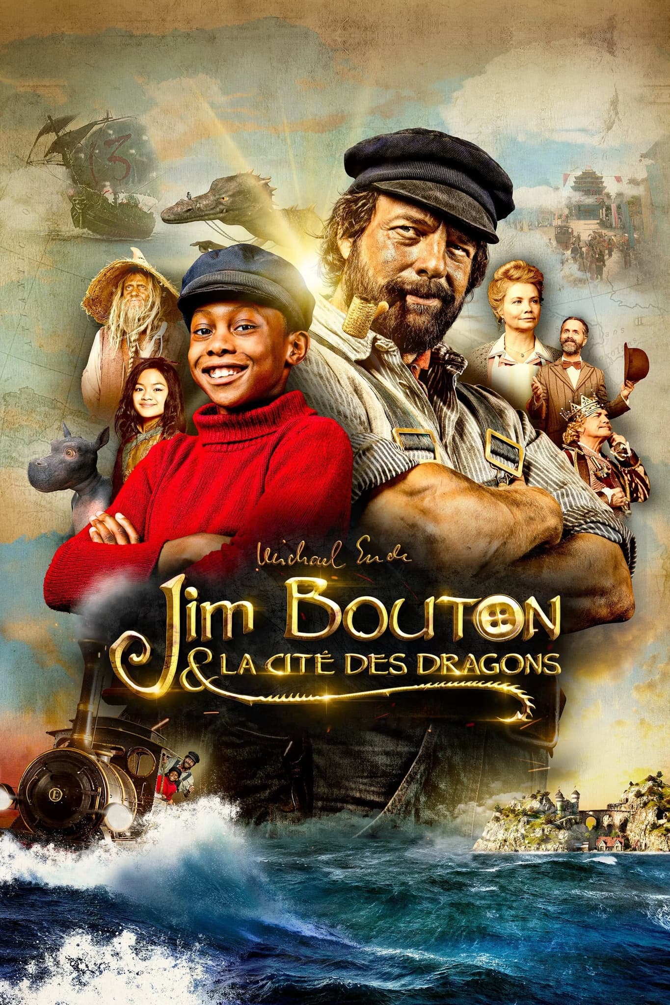 Jim Bouton & la cité des dragons - Cover
