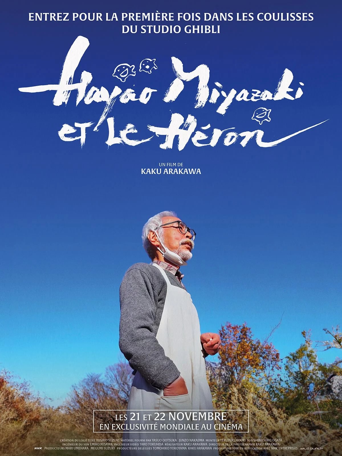 Hayao Miyazaki et le héron - Cover