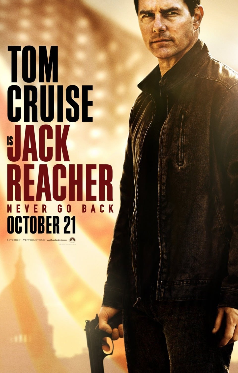 Jack Reacher: Never Go Back - Cover