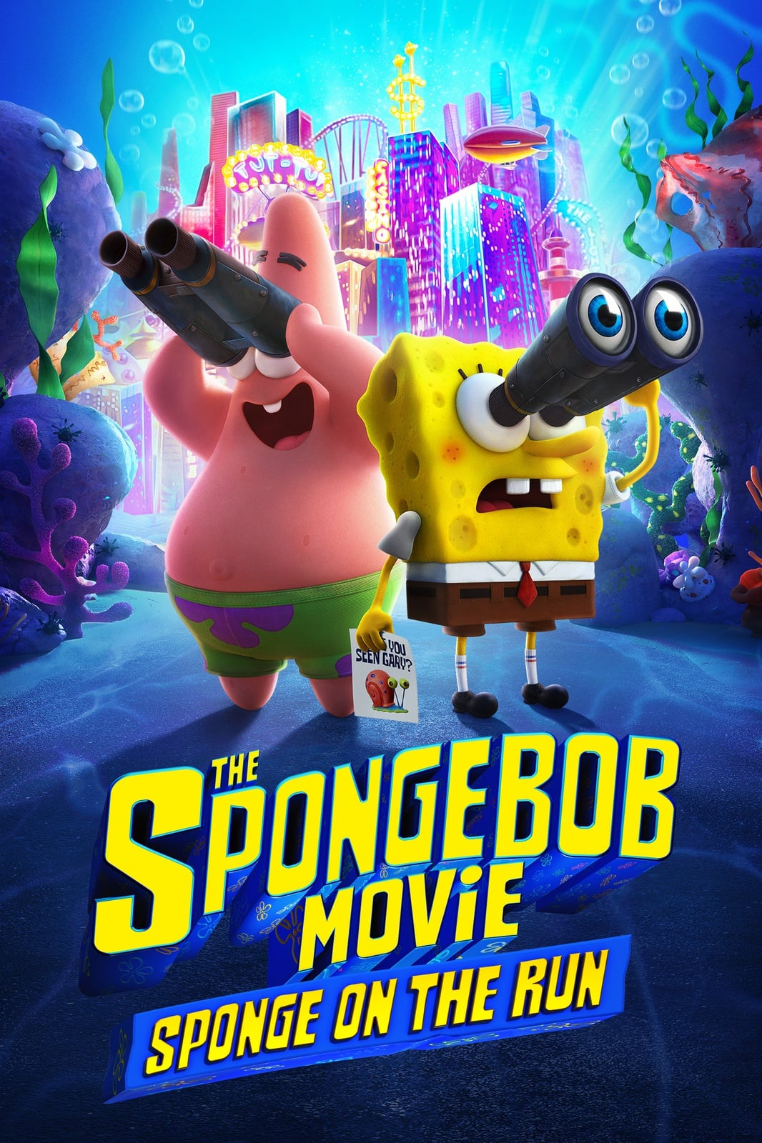 The SpongeBob Movie: Sponge on the Run - Cover