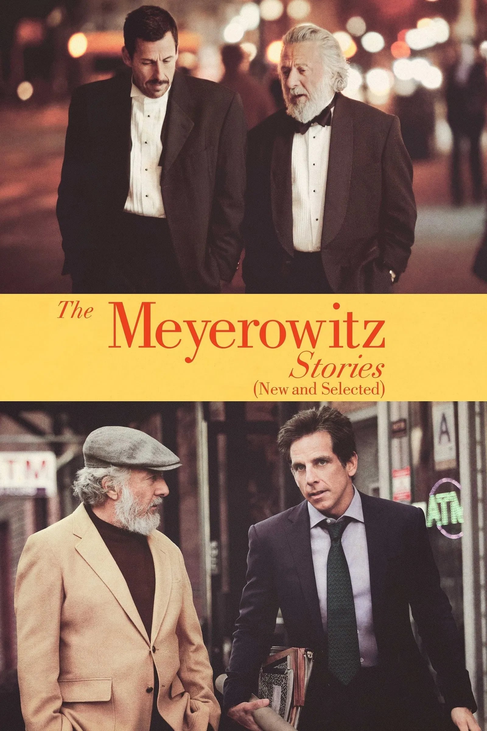 The Meyerowitz Stories (New and Selected) - Cover