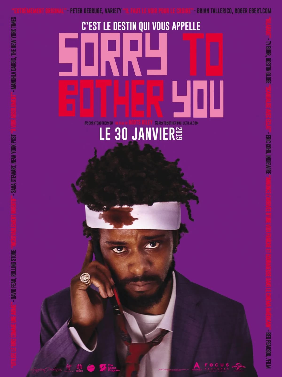 Sorry To Bother You - Cover