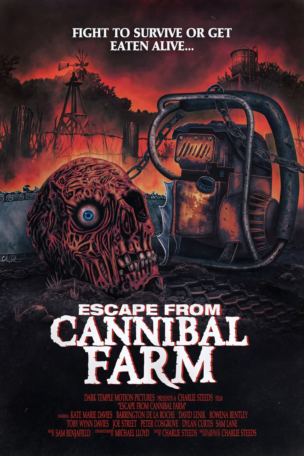 Escape from Cannibal Farm - Cover