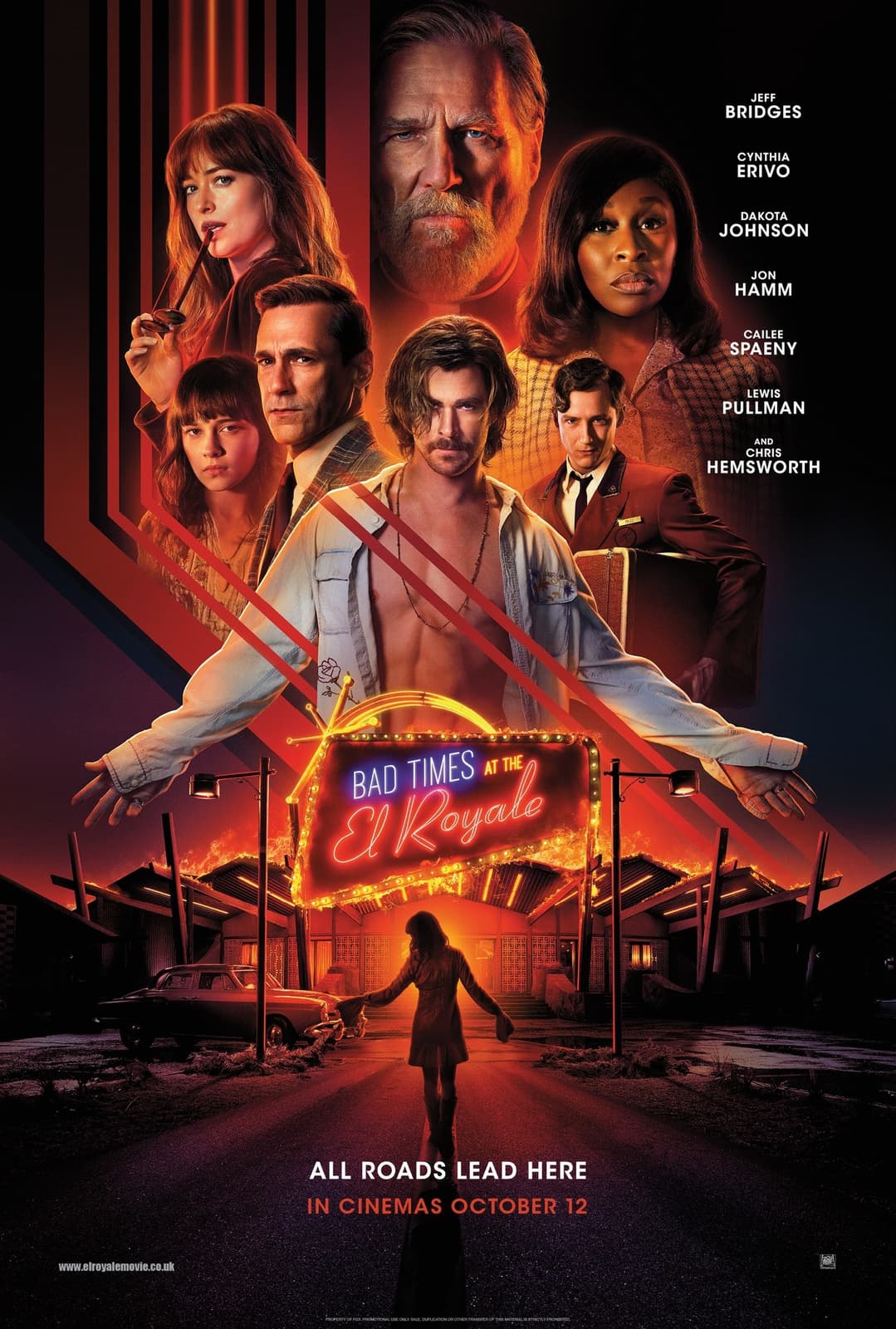 Bad Times at the El Royale - Cover