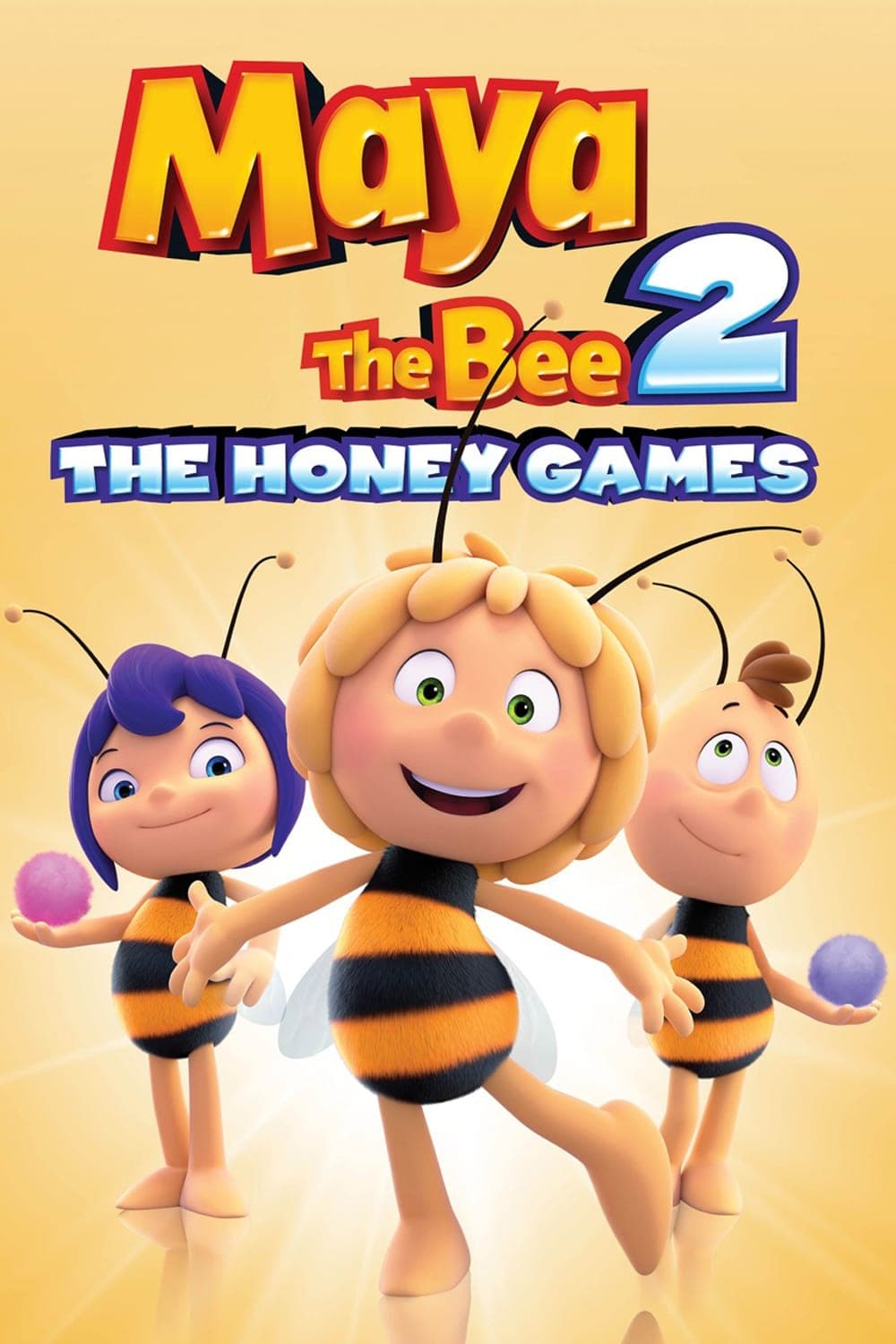 Maya the Bee: The Honey Games - Cover