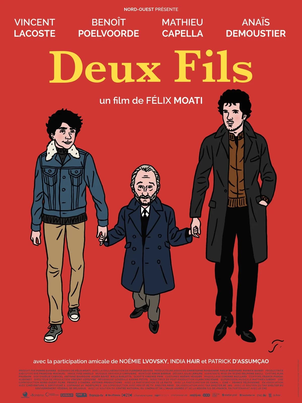 Deux fils - Cover