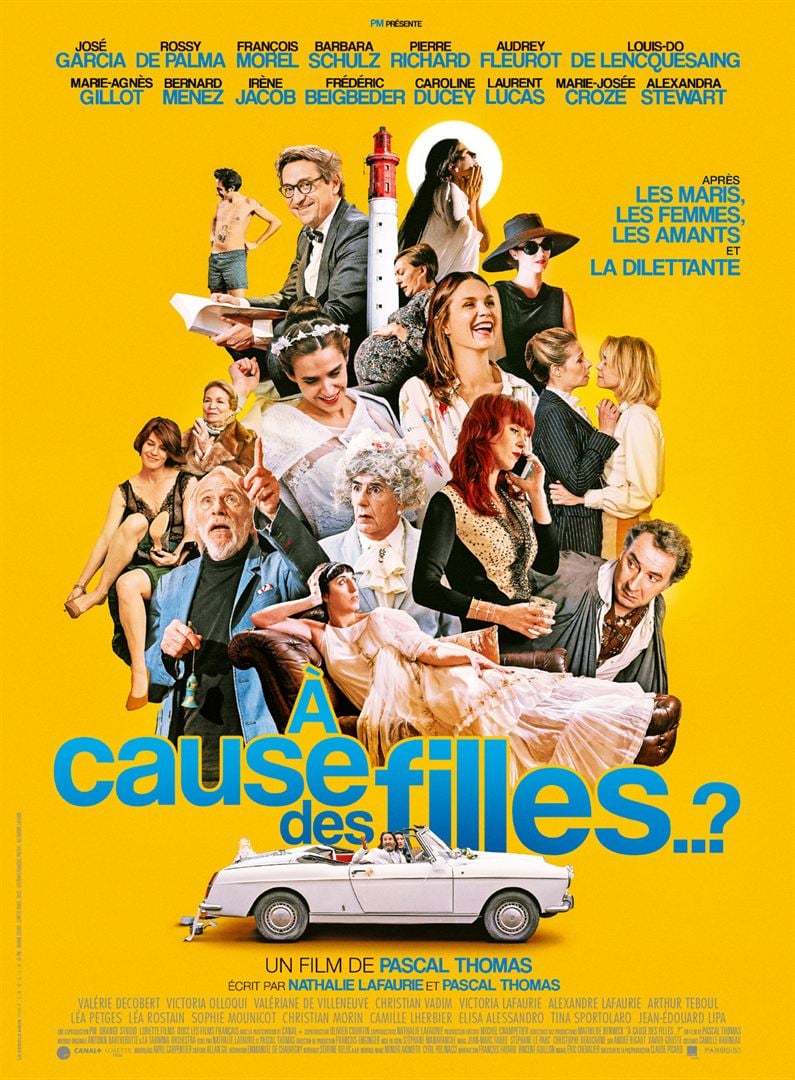 À cause des filles…? - Cover