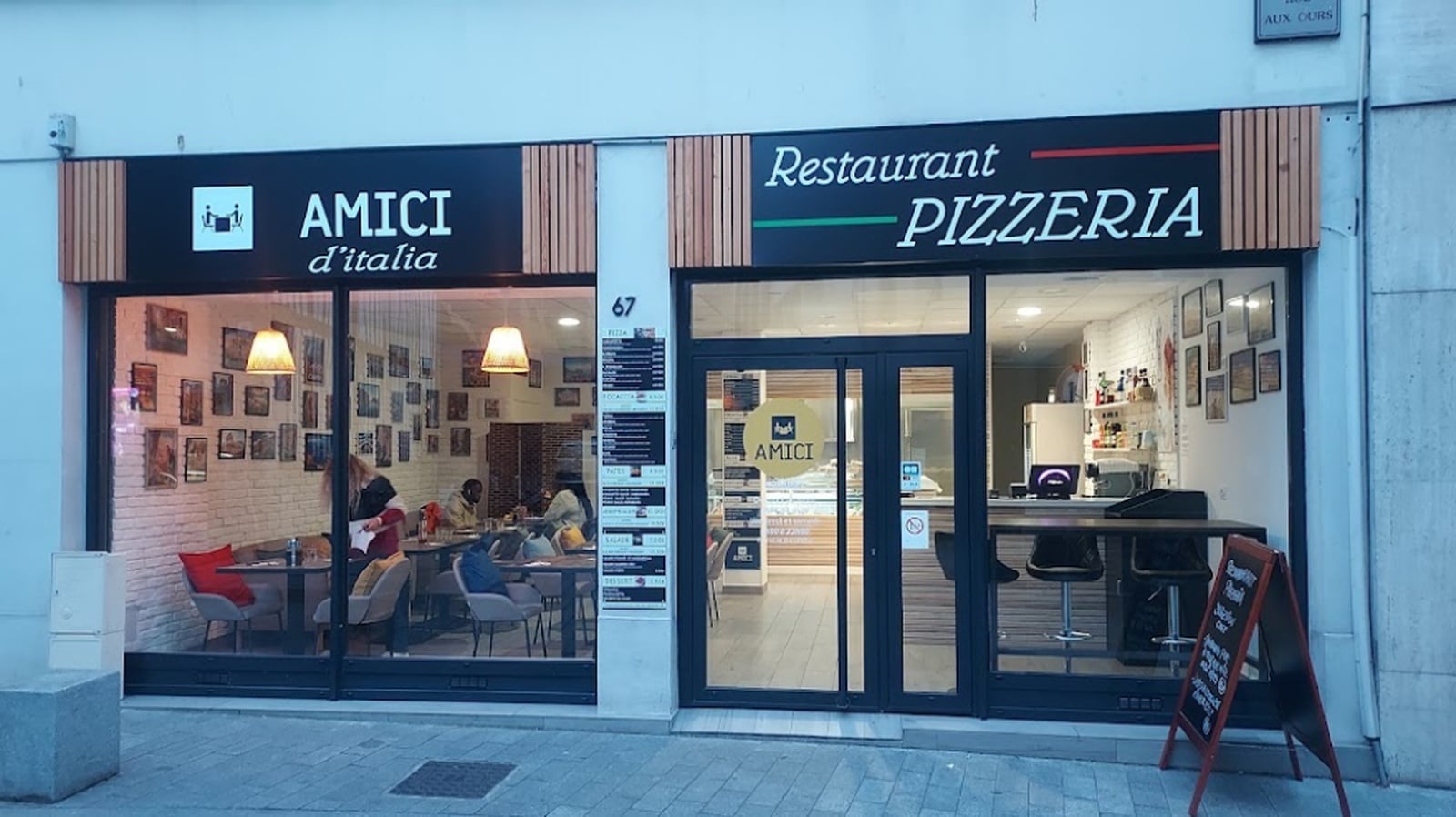 Restaurant Pizzeria Amici - Cover